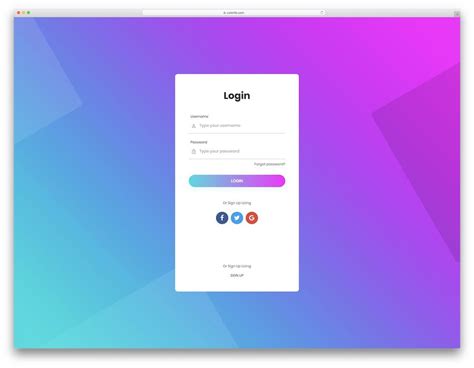 Responsive Login Form Html5 And Css3 By Yashchouhan Responsive Login
