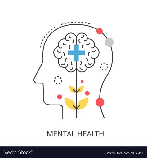 Mental Health Concept Royalty Free Vector Image