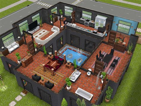Sims Freeplay House Designs