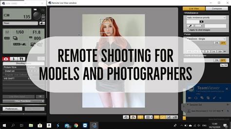 How To Setup And Run A Remote Shoot For Models And Photographers Youtube