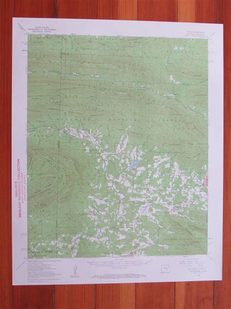 Potter Arkansas 1959 Original Vintage Usgs Topo Map 1959 Map