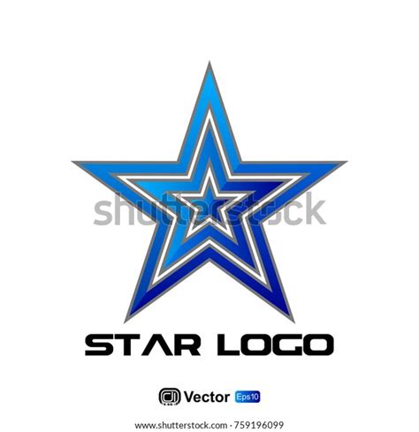 Star Logo Template Stock Vector Royalty Free 759196099