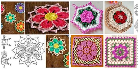 See more ideas about crochet motif, crochet, crochet patterns. ergahandmade: Crochet Motifs + Diagrams