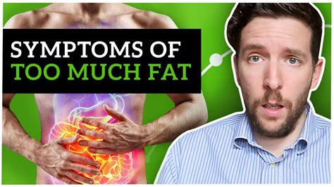 14 Signs That You Are Eating Too Much Fat Youtube