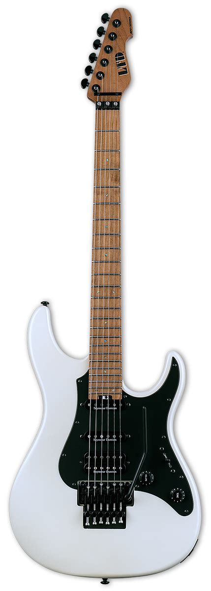 Esp Ltd Sn 1000fr Pearl White Electric Guitar Lsn1000frmpw Studio