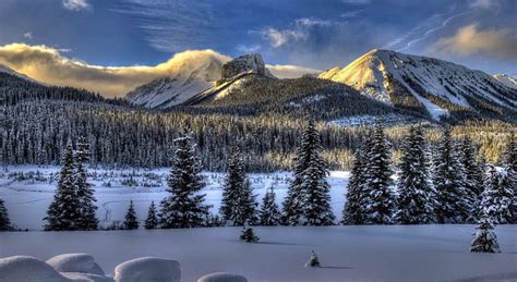 Winter Mountain Winter Frost Frozen Glow Peaks Cold Beautiful