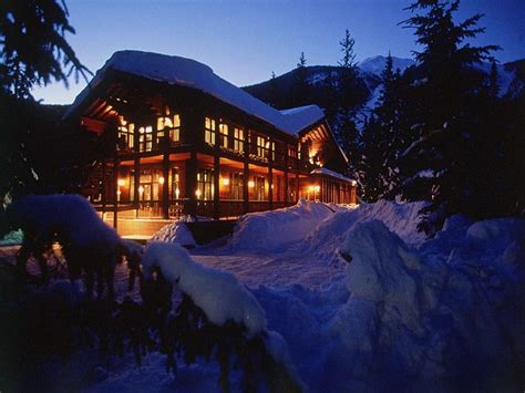 Emerald Lake Lodge Yoho National Park British Columbia Winter