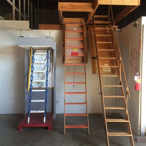 Attic Ladders Industrial Ladder And Scaffolding Inc