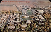 Air View of the University of Wyoming Campus Laramie, WY
