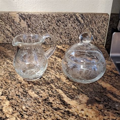 Princess House Kitchen Princess House Sugar And Creamer Set Poshmark