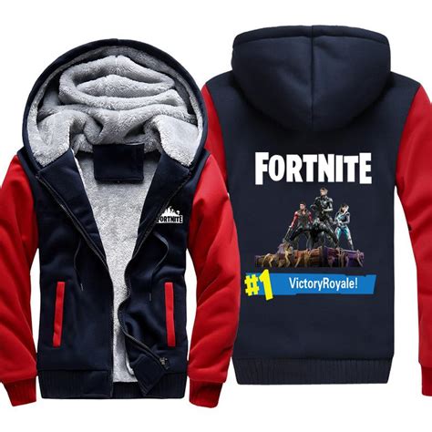 Fortnite Jackets Solid Color Fortnite Game Victory Royale Hero Icon