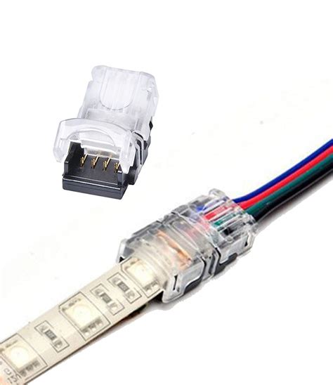 Rgb 5050 4pin Led Strip Connectors 10pcs Strip To Wire Connector For Free Hot Nude Porn Pic