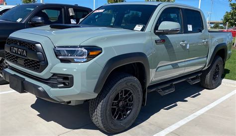 Lunar Rock 2021 Toyota Tacoma Paint Cross Reference