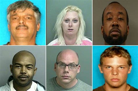 Houston Area S Most Wanted Fugitives In November