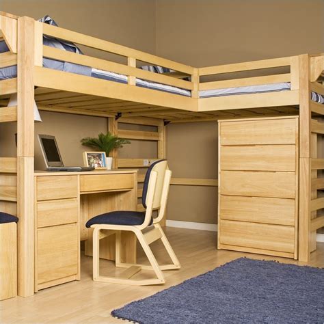 6 Steps To Build Sturdy Loft Beds With Desks The Owner Builder Network