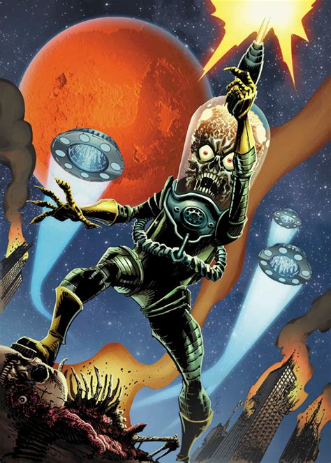 Mars Attacks Invades Comics For 50th Anniversary Space