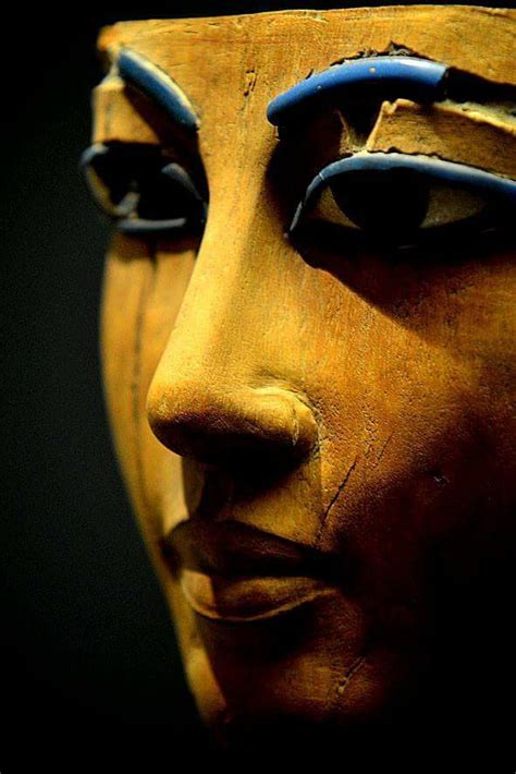 Ancient Egyptian Funerary Mask 1400 1300 Bc Louvre Egypttravel
