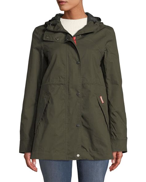 Many sports providers, such as nike and adidas, or northface make waterproof jackets. HUNTER Waterproof Cotton Smock Jacket W/ Hood in Dark ...