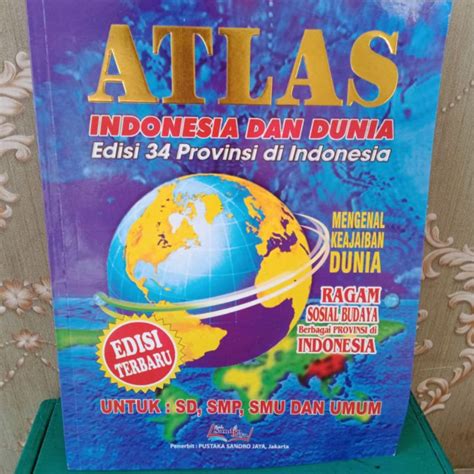 Jual Buku Atlas Indonesia Dunia Shopee Indonesia