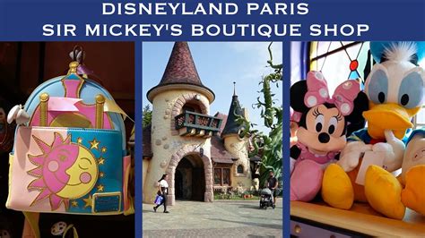 Disneyland Paris Shops Sir Mickeys Boutique Youtube