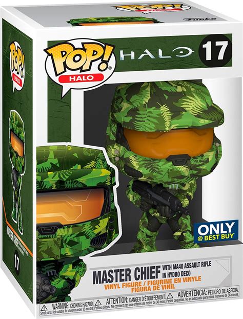 Funko Pop Halo Master Chief 13 W Ma40 Assault Rifle Vinyl Figure W