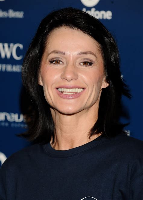 Nadia comaneci was the first gymnast to be awarded a perfect score of 10.0 at the early age of 14 at the 1976 olympic. Nadia Comaneci Photos Photos - Nadia Comaneci Visits ...