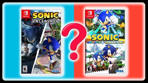 3 Sonic Games Are Getting Re Released This Year On Nintendo Switch
