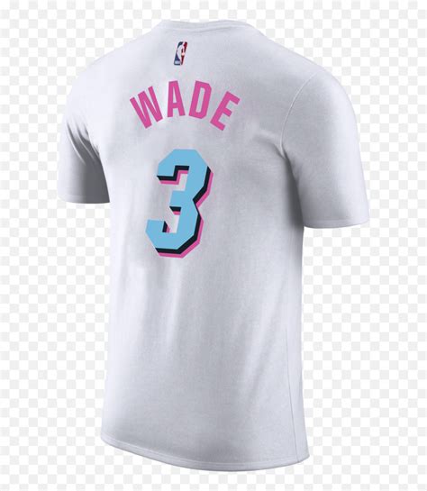 Dwyane Wade Miami Heat Vice Uniform City Edition Youth Name Shirt
