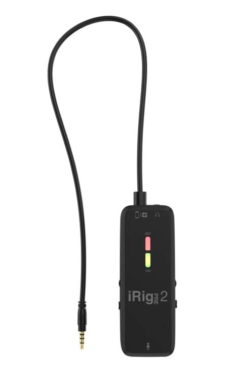 Ik Multimedia Irig Pre 2 Universal Mic Interface Riffs And Licks Music