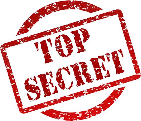Download Top Secret Stamp Top Secret Png Png Image With No Background