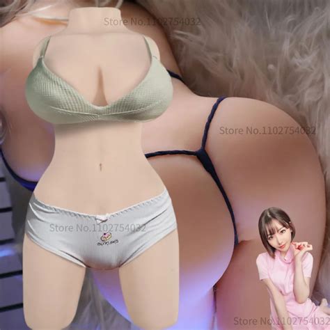 Realistic Love Sex Doll Para Adultos Sexy Yoga Lady Metade Do Corpo Seios Grandes Bunda Vaginaspng