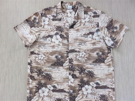 Hawaiian Shirt Men Jade Fashions Surfer Tropical Aloha Shirt Etsy