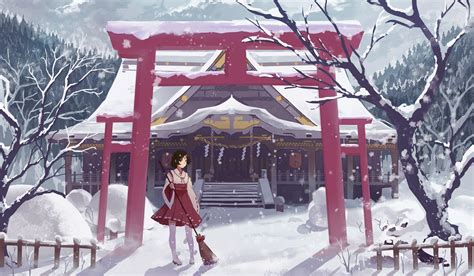 23 Anime Japan Shrine Wallpaper Sachi Wallpaper