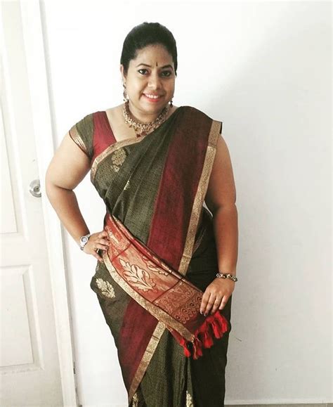Plussizeblogger On Instagram Indian Saree Look Preethishekaraswin⠀