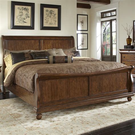 We did not find results for: Queen Sleigh Bed Set with Bun Feet by Liberty Furniture ...