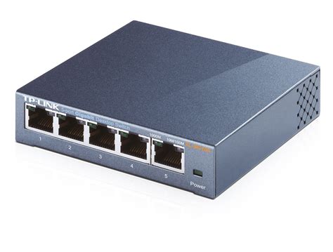 Tp Link Tl Sg105 Switch Gigabit 5 Ports 101001000mbps Boîtier Métal