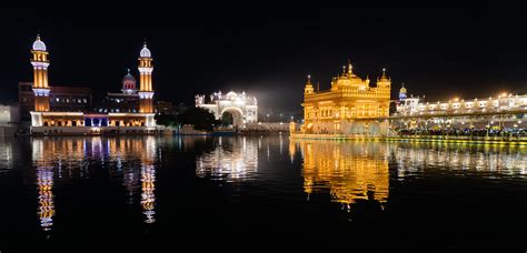 Golden Temple Amritsar India A Panoramic View The Golde Flickr
