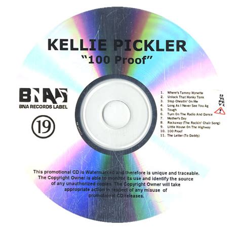 Kellie Pickler Proof Us Promo Cd R Acetate