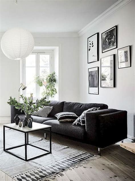 20 Cute Monochrome Living Room Decoration You Must Have Living Room