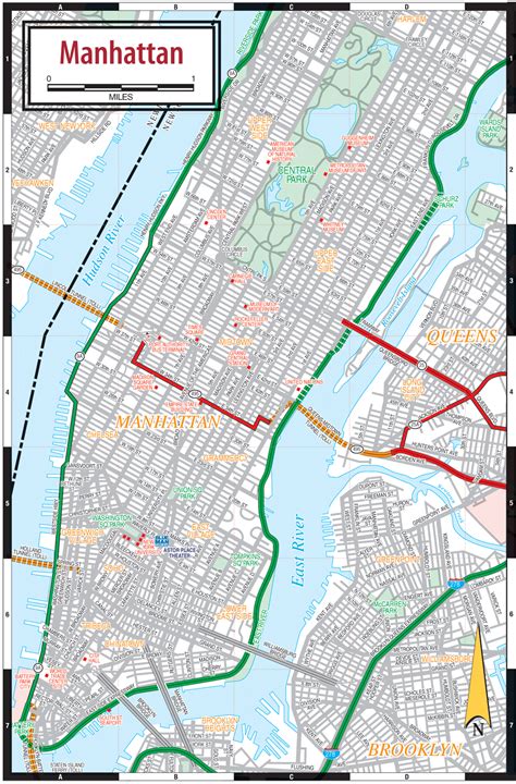 Printable New York City Map Add This Map To Your Site Print Map As