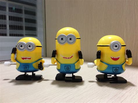 3 Styles The Minions Cartoon Wind Up Toys Despicable Me Clockwork Toys