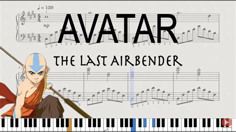 Avatar Piano Medley The Last Airbender Piano Tutorial Free Score