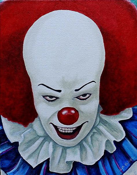 I Am Pennywise Painting By Al Molina