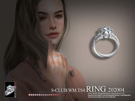 Rings 202004 By S Club Wm At Tsr Sims 4 Updates