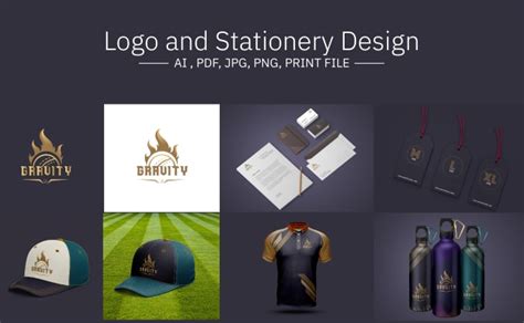 Modern Luxury Unique Logo And Stationery Design By Asadinpoint Fiverr