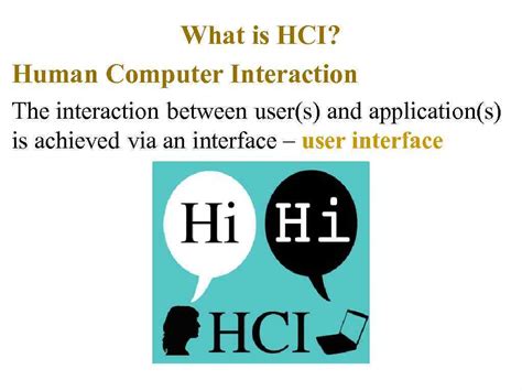 Human Computer Interaction Lecture 4 Outline Introduction What