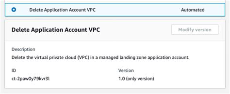 Application Account Delete Vpc Ams Advanced Change Type Reference