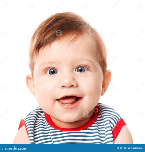 Beautiful Adorable Happy Cute Smiling Baby Stock Photo Image Of Laugh