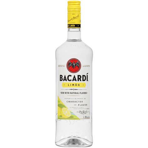 bacardi citrus flavored rum limon 70 1 l wine online delivery