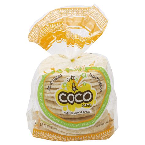 Coco Foods Coco Lite Multigrain Pop Cakes Original 264oz